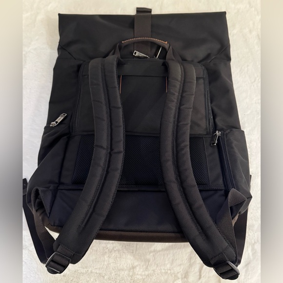 TUMI Birch Roll-Top Travel Backpack, Black - Picture 2 of 15